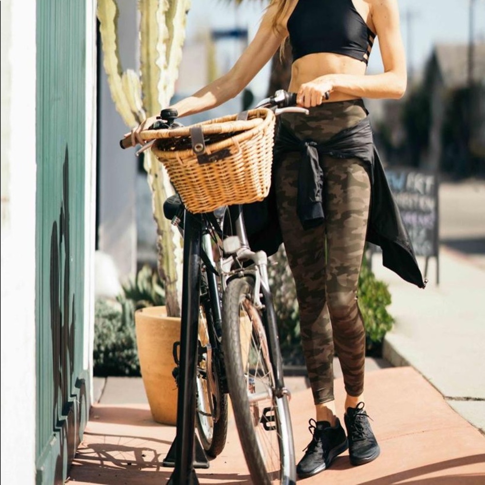 High Rise Legging| Moss Camo